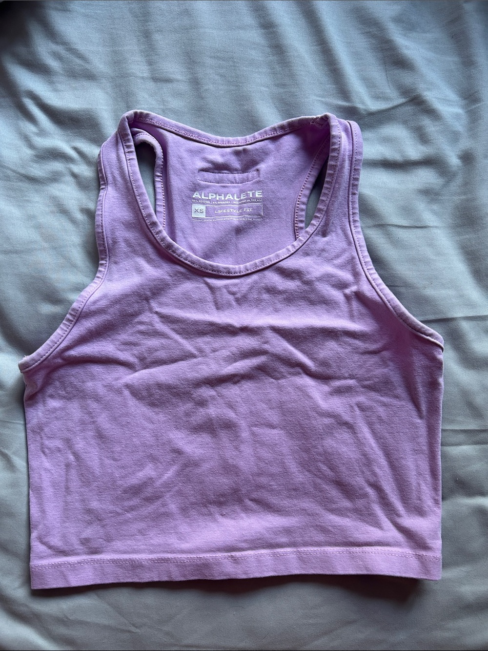 Alphalete essential crop tank